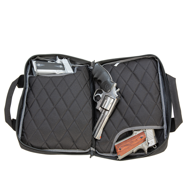 Tactical Quad Range Bag GPS für bis zu 6 Faustfeuerwaffen - Schwarz, Bild 2