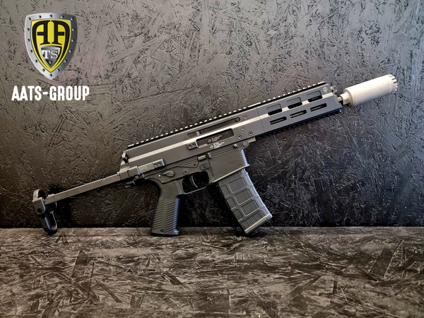 Selbstladebüchse B&T APC556 PDW mit integriertem Schalldämpfer B&T M.A.R.S. DM Micro 5.56 NATO, Bild 2