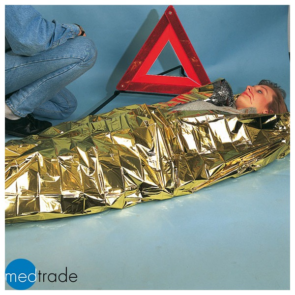 Lifeguard Rettungsdecke Servoprax - Gold/Silber, Bild 2