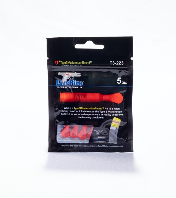 Malfunction Dummy Type 3 LiveFire .223 Rem - VE 5 Stk., Bild 2