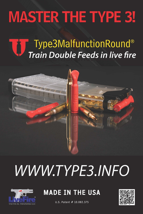 Malfunction Dummy Type 3 LiveFire .223 Rem - VE 5 Stk., Bild 3