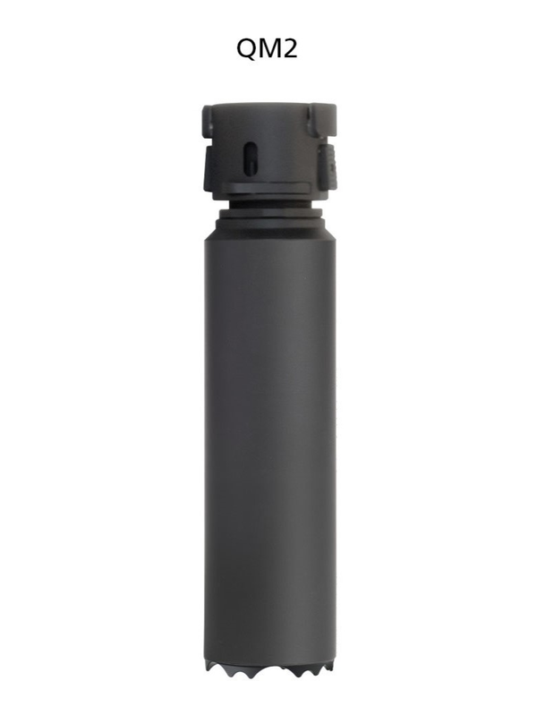 Schalldämpfer Ase Utra DUAL556-QM2 5.56 NATO - mit Schnellmontage für Standard Nato A1/A2 Flash Hider, Bild 2