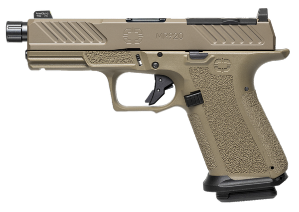 Pistole Shadow Systems MR920 Combat OR 4.5" mit Gewindelauf 9mm Para - FDE, Bild 1