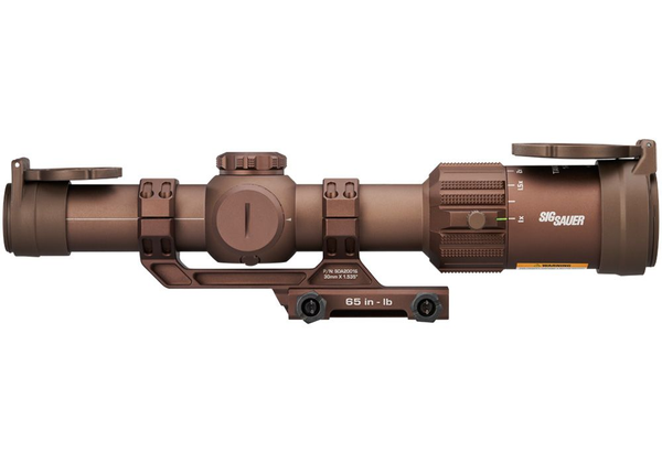 Zielfernrohr SIG SAUER TANGO-MSR LPVO 1-6x24mm (SFP) - Set mit Montage - Schwarz / Coyote Tan, Bild 4