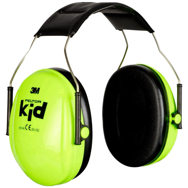 Gehörschutz 3M PELTOR Kid - Neongrün, Bild 1