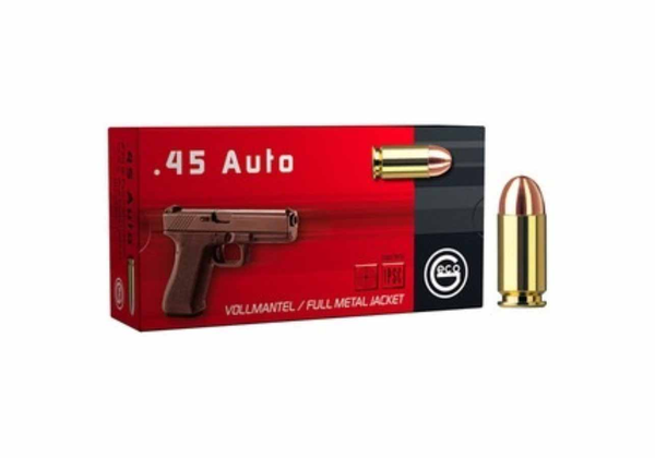 Pistolenpatrone Geco VM 14.9g .45 ACP - VE 50 Schuss, Bild 1