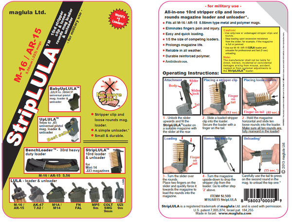 Schnelllader maglula StripLULA GEN II - AR15 / M4, 5.56 NATO / .223, Bild 6