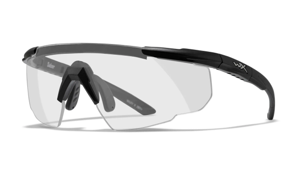 Schutzbrille WILEY X SABER ADVANCED - Gestell: Matt Schwarz - Glas: Klar, Bild 1