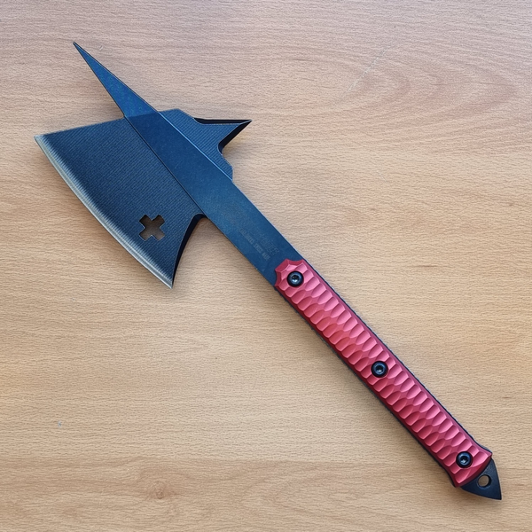 Axt WYSSEN DEFENCE WD TacAx – Mod. 1386 - Rot seidenmatt, Bild 1