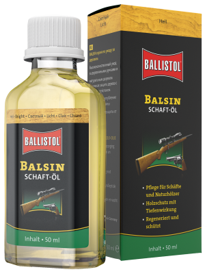 Schaftöl BALLISTOL Balsin - 50 ml - hell, Bild 1