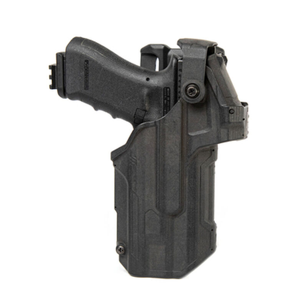 Duty Holster Blackhawk T-Series Level 3 L3D - mit Red Dot Sight und Waffenlicht - GLOCK 17/19/22/23/31/32/44/45/47 mit SureFire X300, Rechtshand, Bild 1