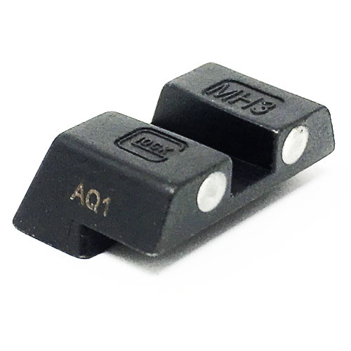 Kimme Nachtvisier Stahl GMS GLOCK, selbstleuchtend, Tritium - 11.9mm, Bild 1