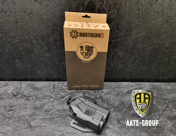 Holster Hartkern5 für GLOCK 19/45 mit TLR-7, Level II - Schwarz - Rechtshand, Bild 1