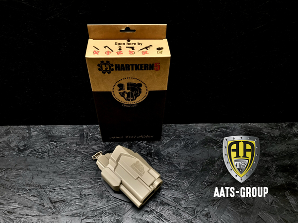 Holster Hartkern5 für GLOCK 19/45 mit TLR-7, Level II - FDE - Rechtshand, Bild 1