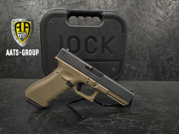 OCCASION Pistole GLOCK 17 Olive 9mm Para - Zustand neuwertig, Bild 2