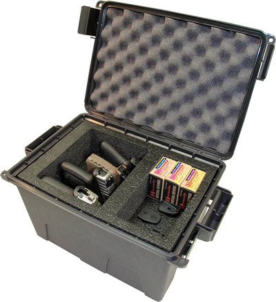 Tactical Pistol Handgun Case MTM CASE-GARD - für 4 Pistolen - Schwarz, Bild 1