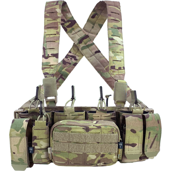 MCR Modular Chest Rig PITCHFORK SYSTEMS (Set) - Multicam, Bild 1