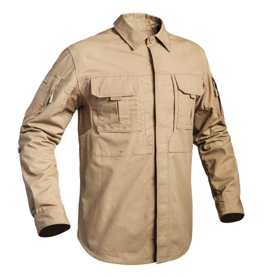 Langarm-Shirt A10 Equipment FIGHTER - Tan, Bild 2