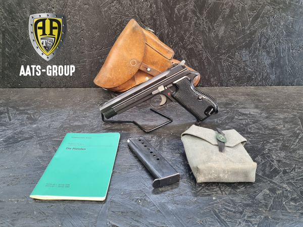 OCCASION Pistole SIG P49 (P210-2) 9mm Para - Zustand 1, Bild 1