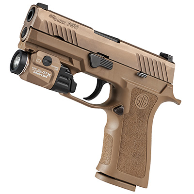 Waffenlicht Streamlight TLR-7 X - 500/720 Lumen, 7'200/9'500 Candela - CR123A / USB - Schwarz / FDE, Bild 4