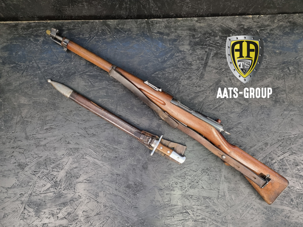 OCCASION Repetierbüchse W+F Karabiner 11 mit Faschinenmesser (nummerngleich) 7.5x55 (GP11) - Zustand 2, Bild 2