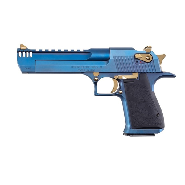 Pistole Magnum Research Desert Eagle Mark XIX 6" .50 AE - Carbo Blue, Bild 1