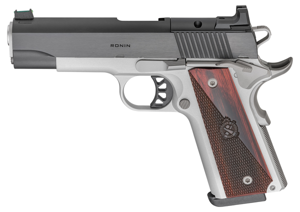 Pistole Springfield Armory 1911 RONIN AOS 4.25" .45 ACP - Blued / Satin Aluminum, Bild 1