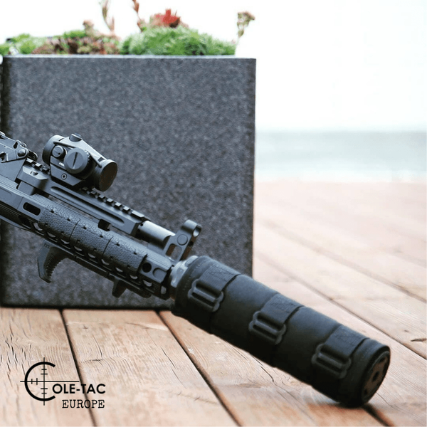 Schalldämpfer-Cover COLE-TAC HTP SUPPRESSOR COVER - für B&T PRINT-X RBS Compact 5.56 - Schwarz, Bild 1