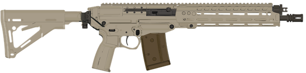 Selbstladebüchse SIG SAUER SG561 14.5" 5.56 NATO - FDE, Bild 1