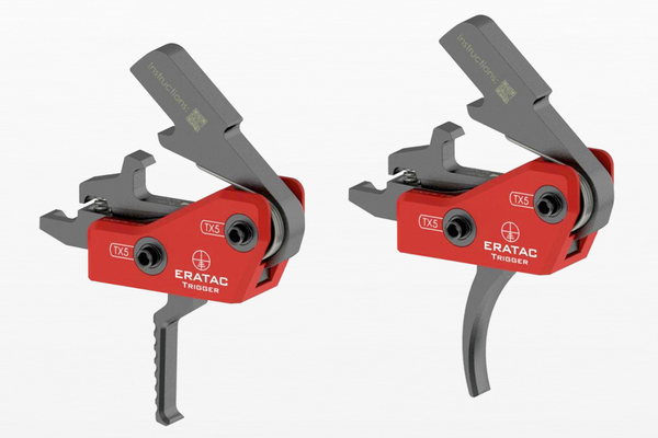 Single Stage Trigger ERATAC für AR-Systeme - curved (gebogenes Züngel), Bild 1