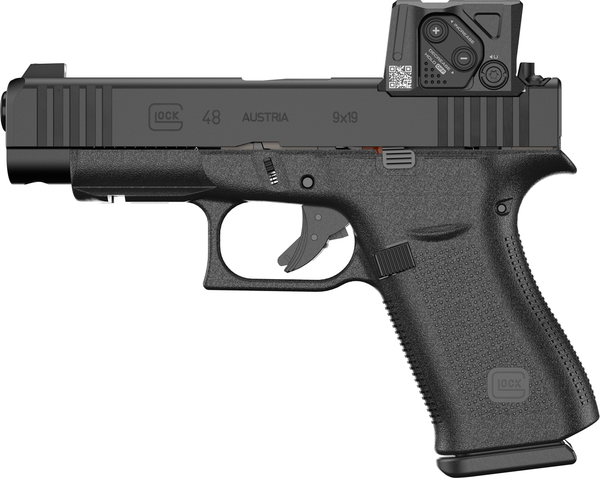 Pistole GLOCK 48 A-CUT COA Combo 9mm Para - Set mit Aimpoint COA, Bild 1