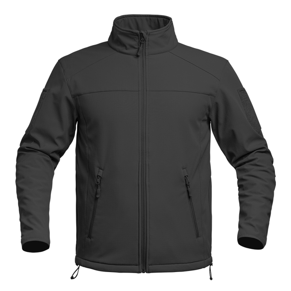 Softshell-Jacke A10 Equipment FIGHTER - Schwarz, Bild 1