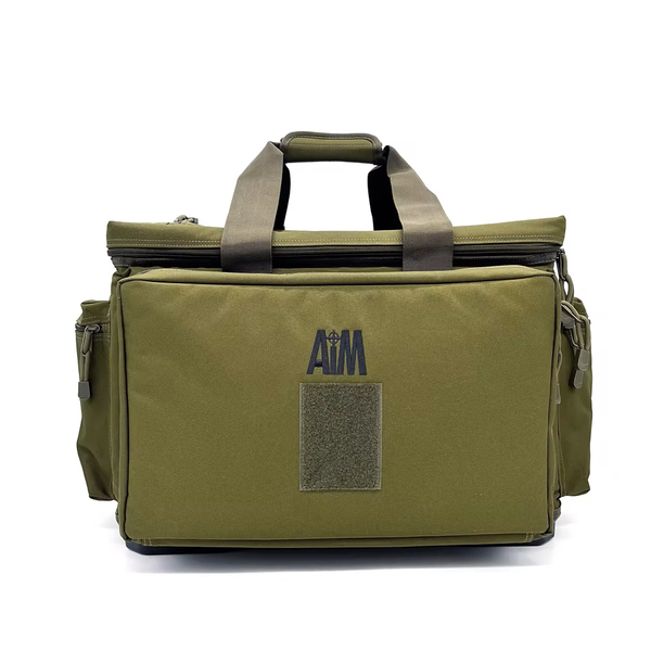 Range Bag AIM SUREBASE 40 - 32 Liter - Schwarz / Tan / Grün, Bild 5