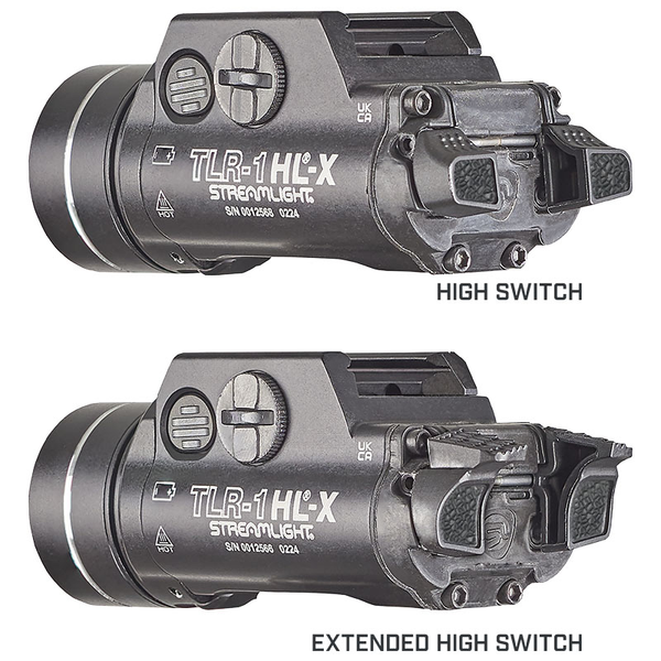 Waffenlicht Streamlight TLR-1 HL-X - Schwarz - CR123A / USB, Bild 4