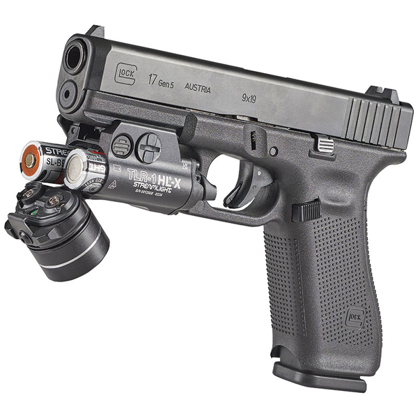 Waffenlicht Streamlight TLR-1 HL-X - Schwarz - CR123A / USB, Bild 8