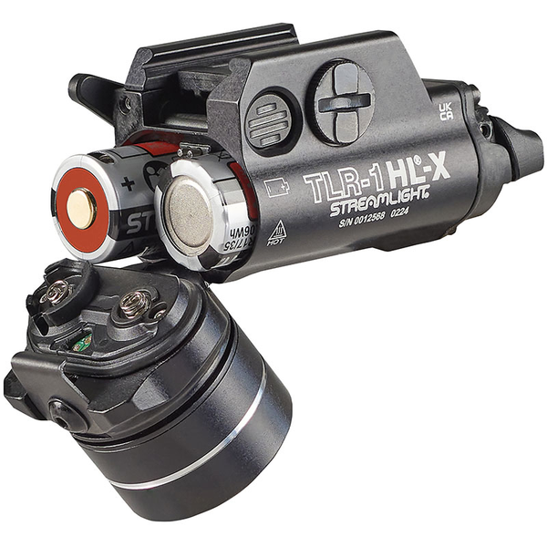 Waffenlicht Streamlight TLR-1 HL-X - Schwarz - CR123A / USB, Bild 3
