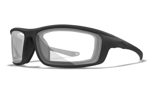 Schutzbrille WILEY X WX GRID - Gläser: Klar - Gestell: Matt Schwarz, Bild 1